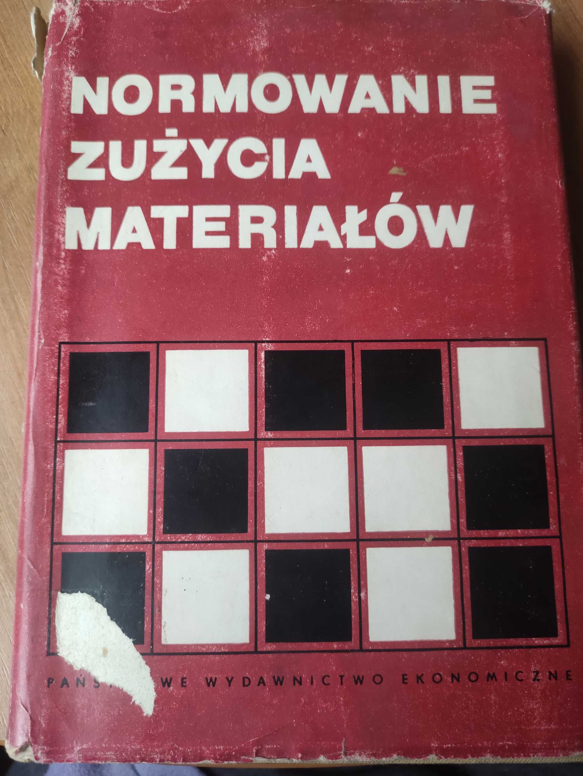Z.Leskiewicz,, Normowanie zużycia materiałów " PWE 1966