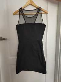 Slim czarna sukienka 38