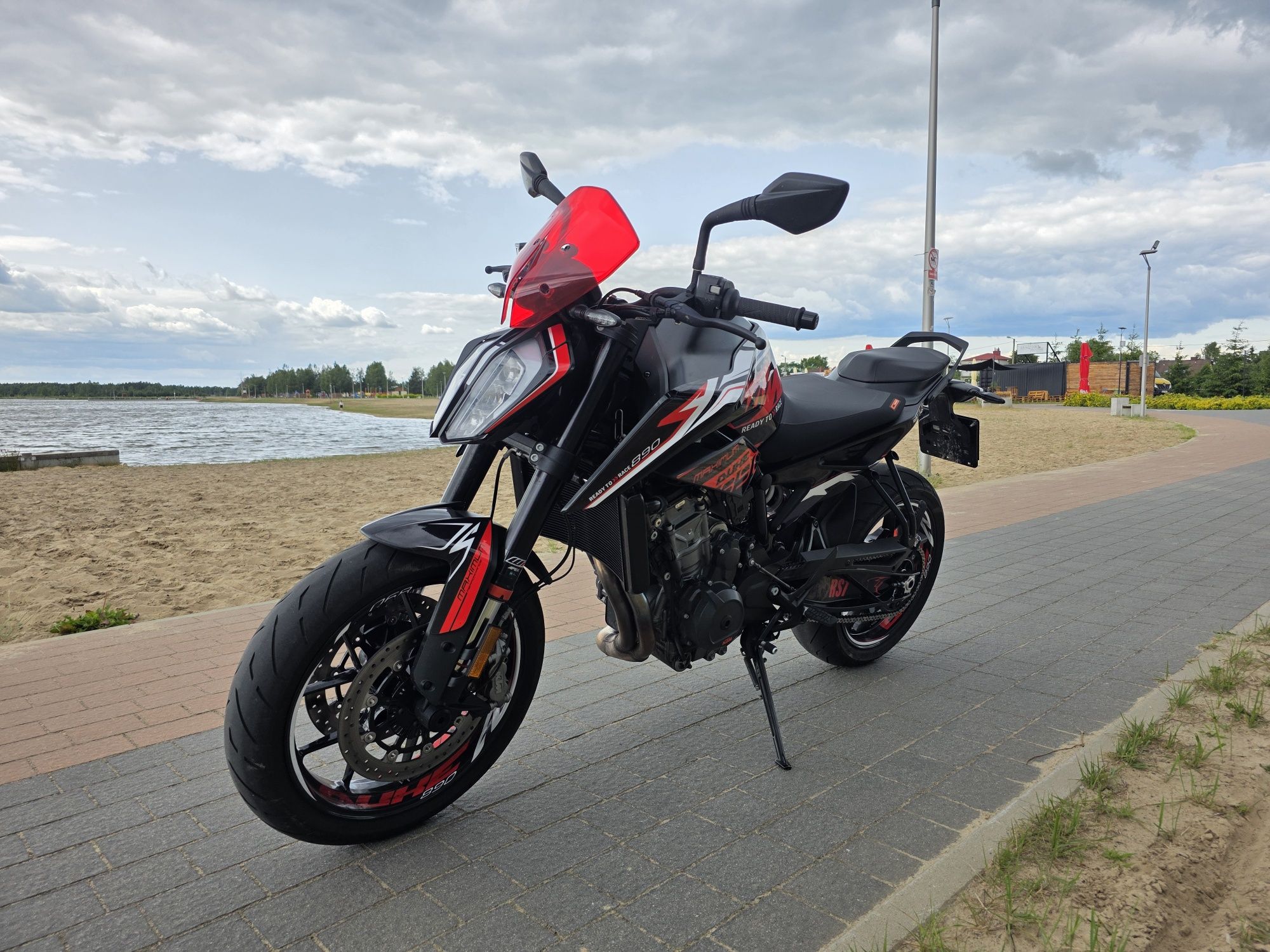 Ktm duke 890 black edition fv vat