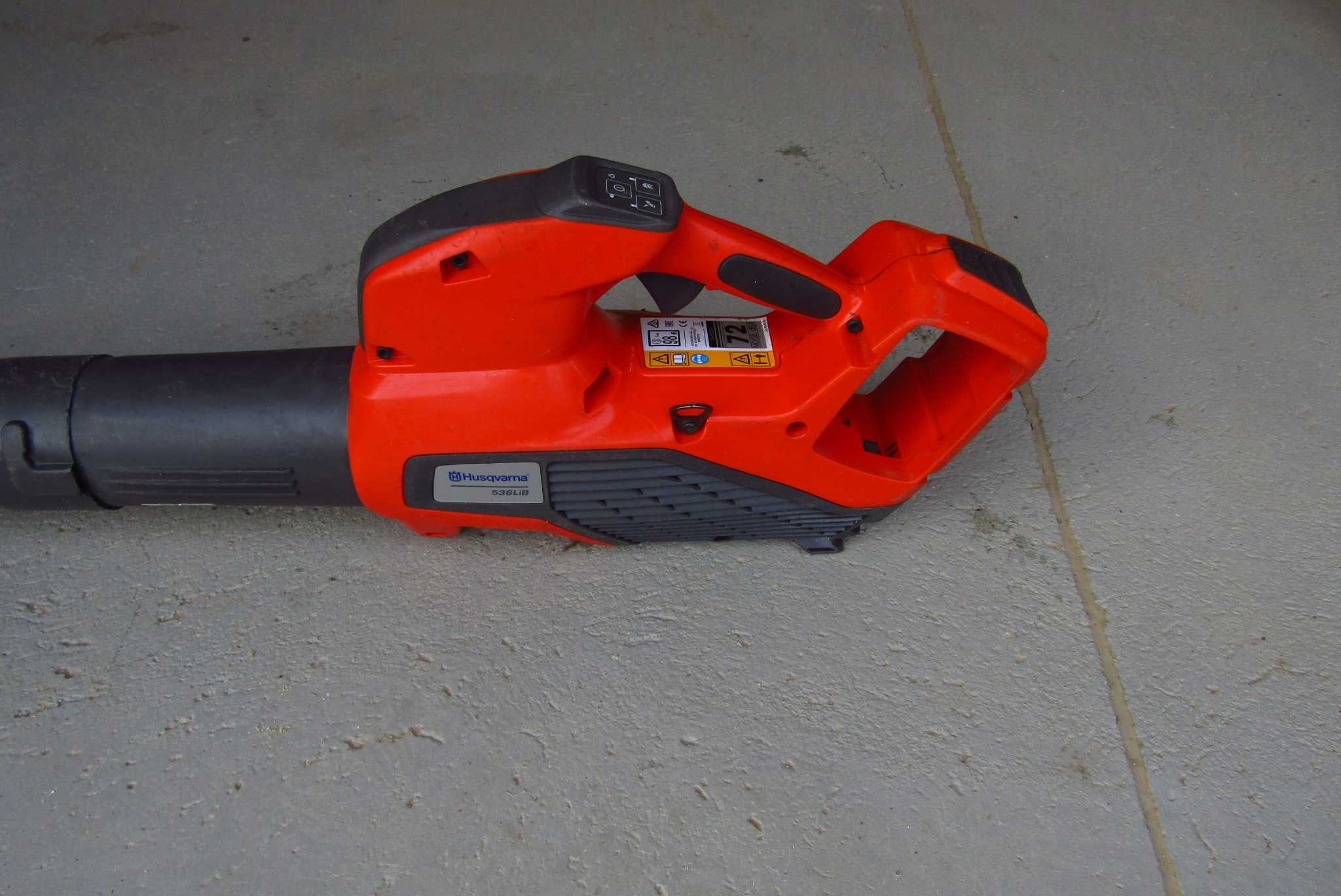 Dmuchawa akumulatorowa husqvarna 536 lib