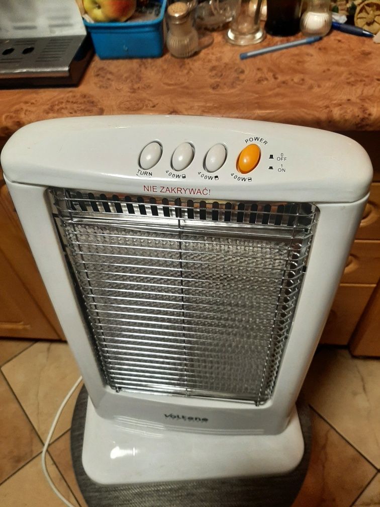 Grzejnik halogenowa Volteno V00285 moc 1200 watt sprawny mocny zadbany