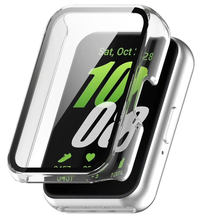 Etui Ochronne z wbudowanym szkłem 2w1 do Samsung Galaxy Watch Fit 3