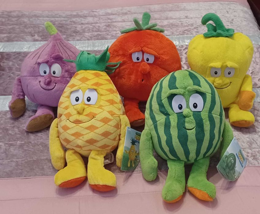 Peluches de Frutas e Legumes do Lidl