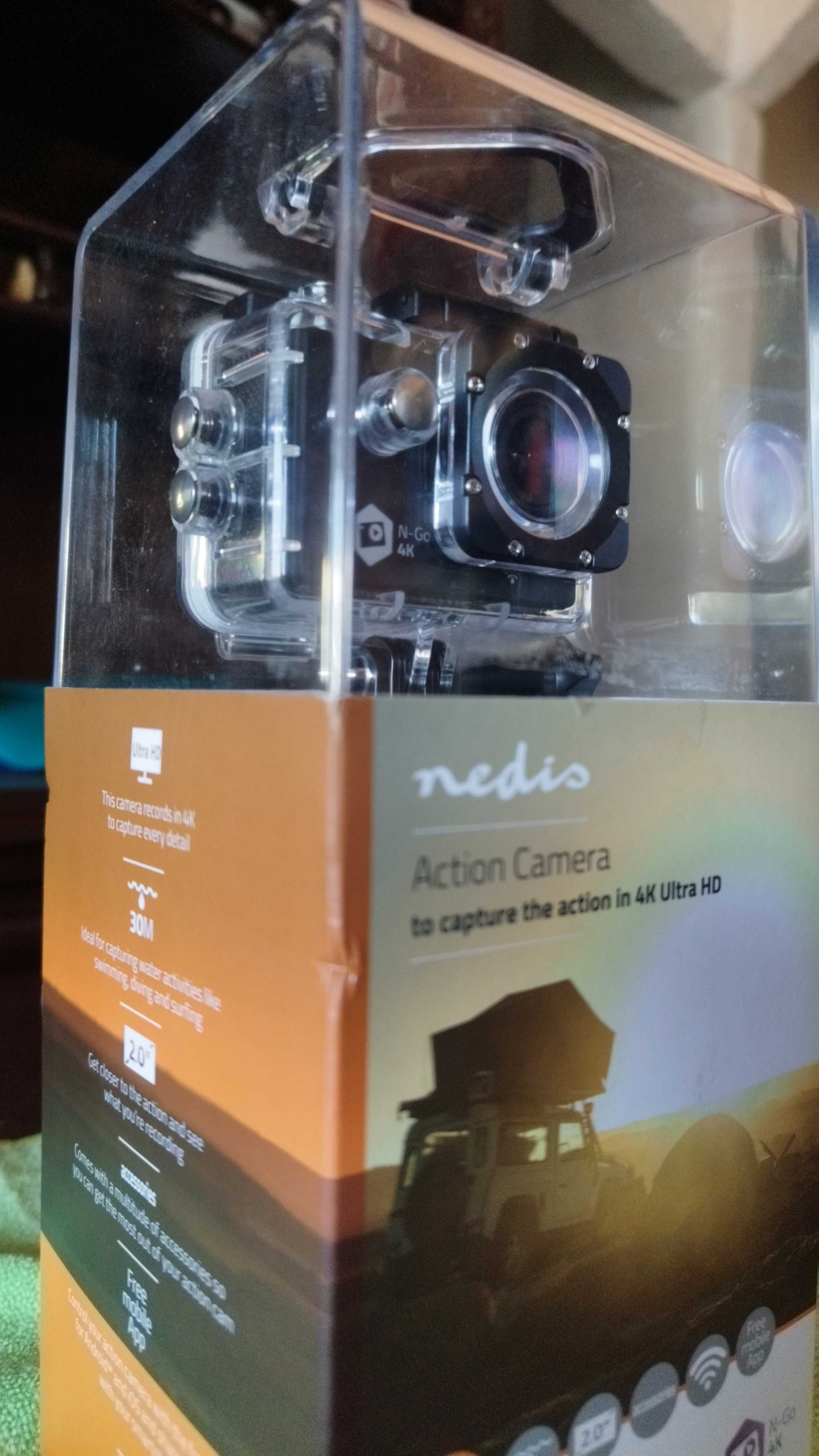 Action cam Nedis N-Go 4k