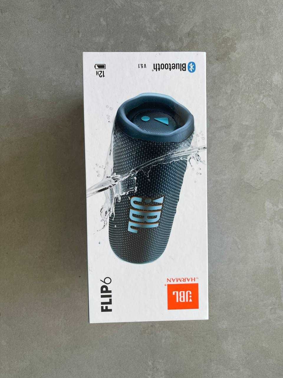 Колонки JBL Flip 6 Black / Red / Blue / Teal / Grey - ОРИГІНАЛ!
