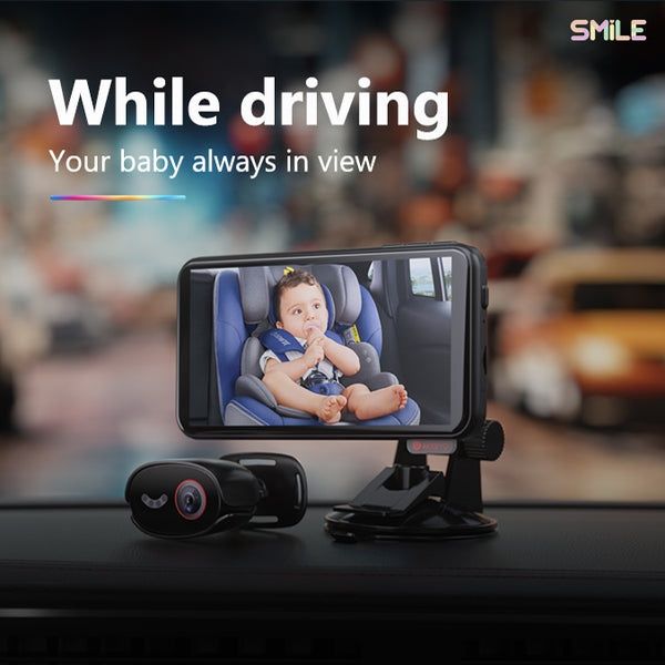 Akeeyo Smile FHD 5.5" Камера Видеонаблюдения в машине/Видеорегистратор