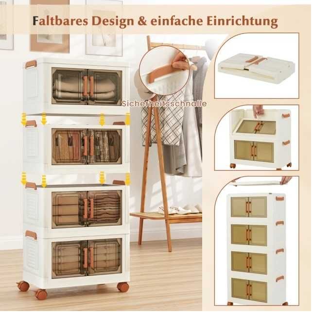 Organizer / składana szafa 4-poziomowa marki Costway