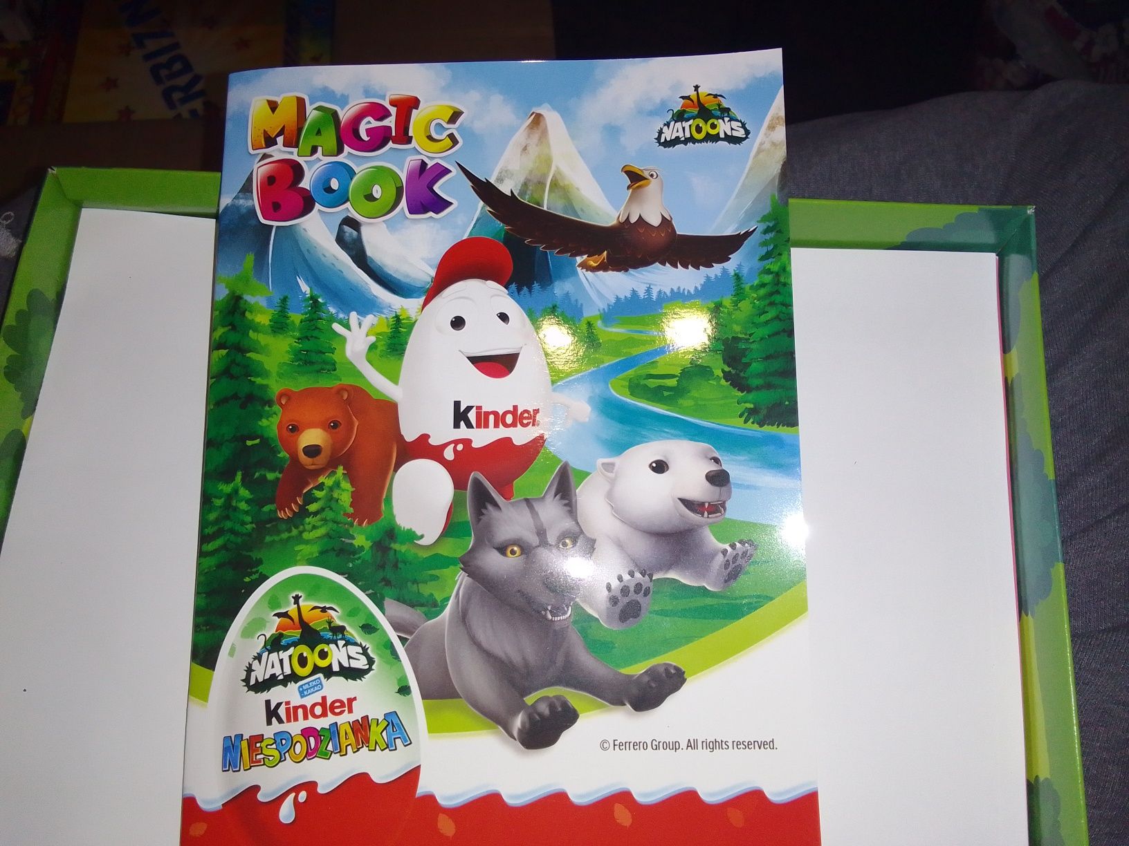 Kinder niespodzianka zwierzaki z fun paki