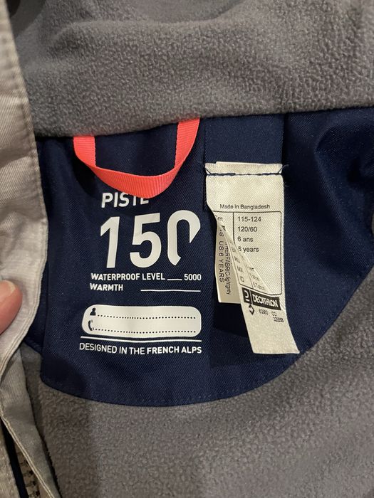 Conjunto de roupa de ski criança 6 anos decatlhon