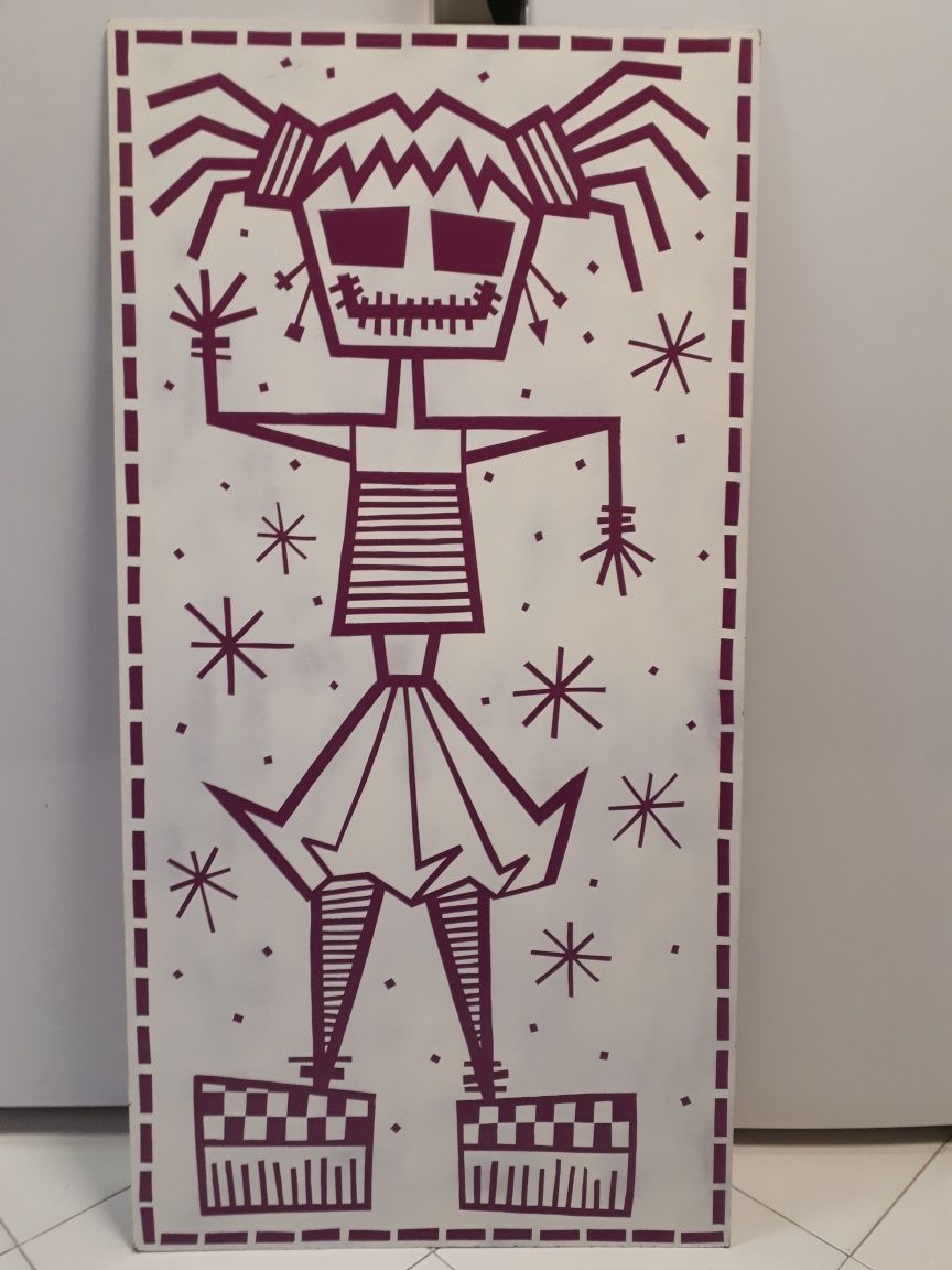 Pintura - Boneca Dança Música Party