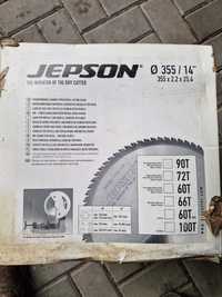 Tarcza do cięcia metalu  JEPSON fi355x2,2x25,4 90T