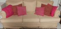 Sofa clássico  tecido