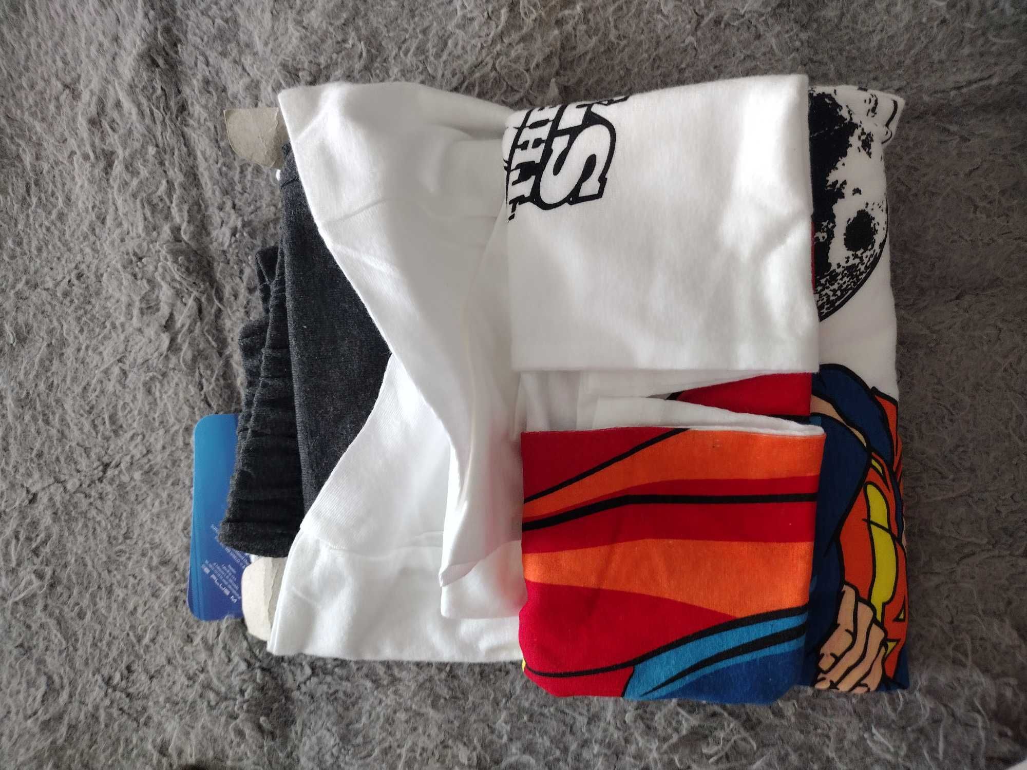 Piżama dwuczęściowa dla chłopaka 128 Superman długi rękaw bawełna