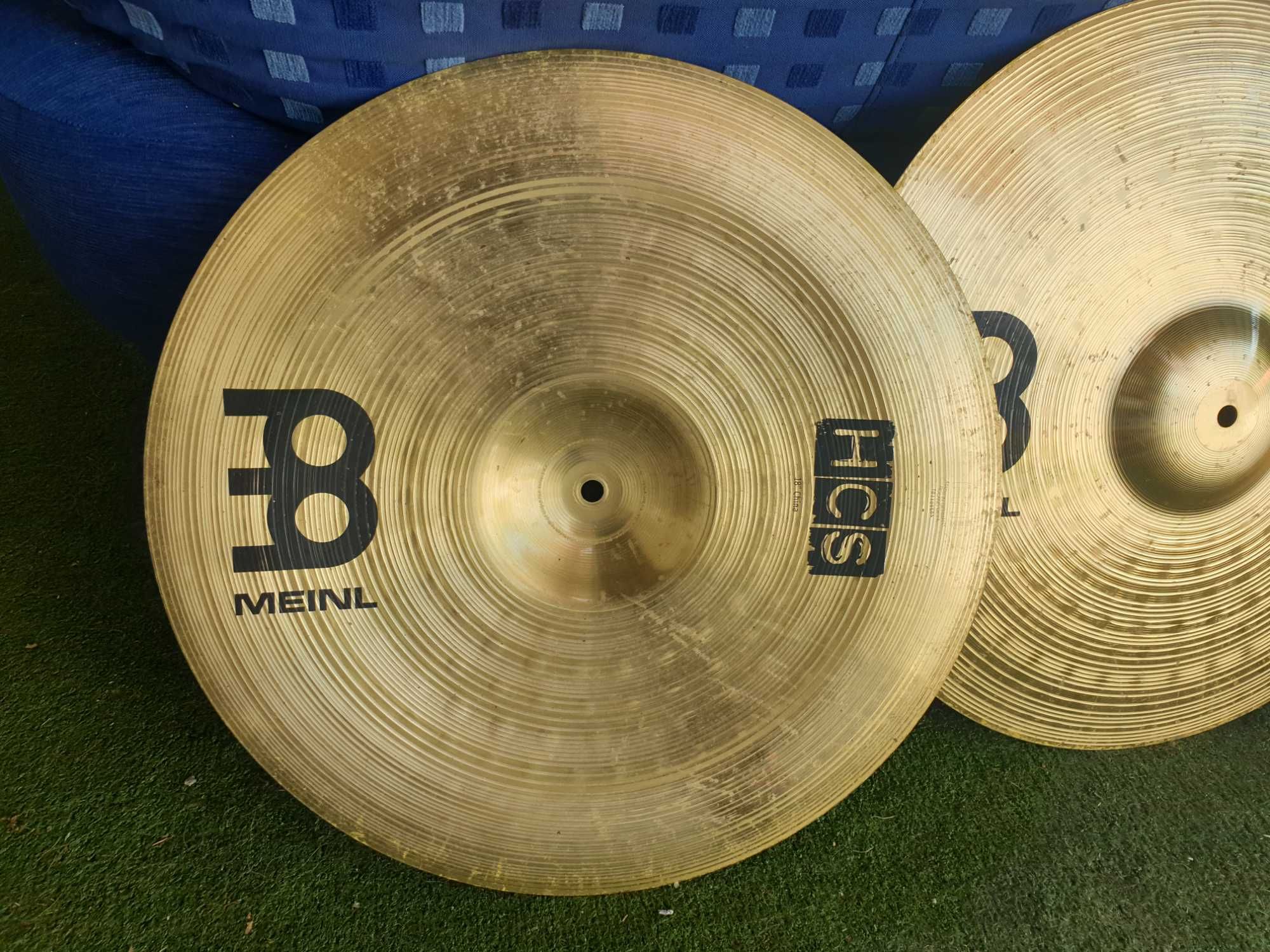 Talerze set Parkusja Mein HiHat 14" Crash 16" 18" China 18"
