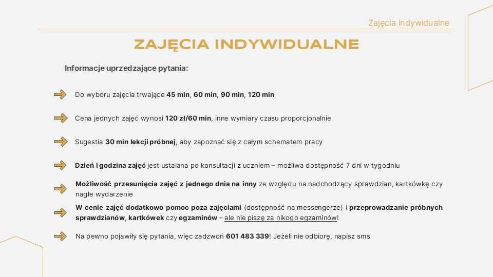 Korepetycje Matematyka: Matura, Egzamin Ósmoklasisty i nie tylko!