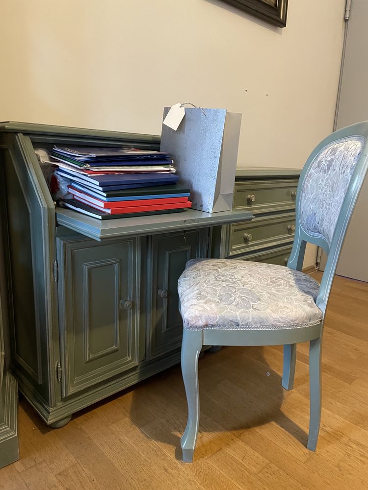 Piekny komplet mebli do biura lub gabinetu