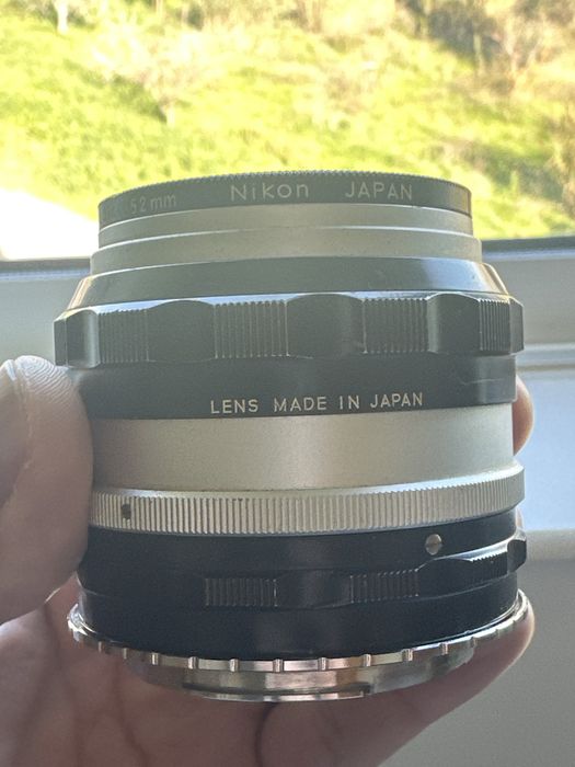 Lente 50 1.4 nikkor - manual focus