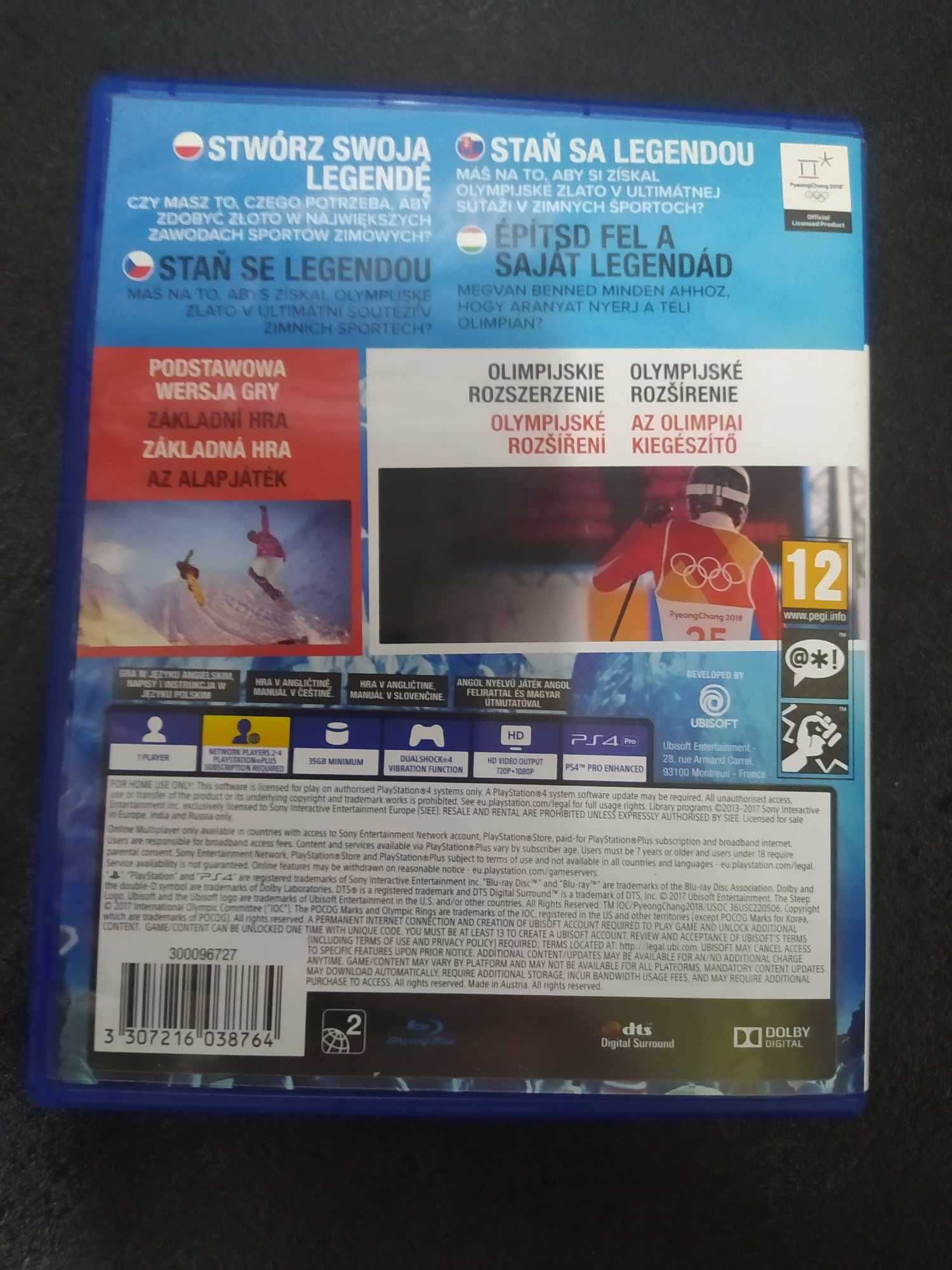 Steep PS4 Polskie napisy są w grze