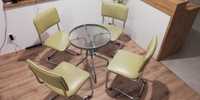 Stół na taras i 4 krzesła + parasol gratis