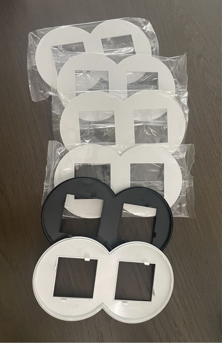 Espelhos para interruptores Efapel  desenho Siza Vieira