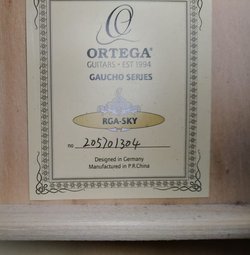 Gitara klasyczna Ortega RGA-SKY  4/4 GRATISY