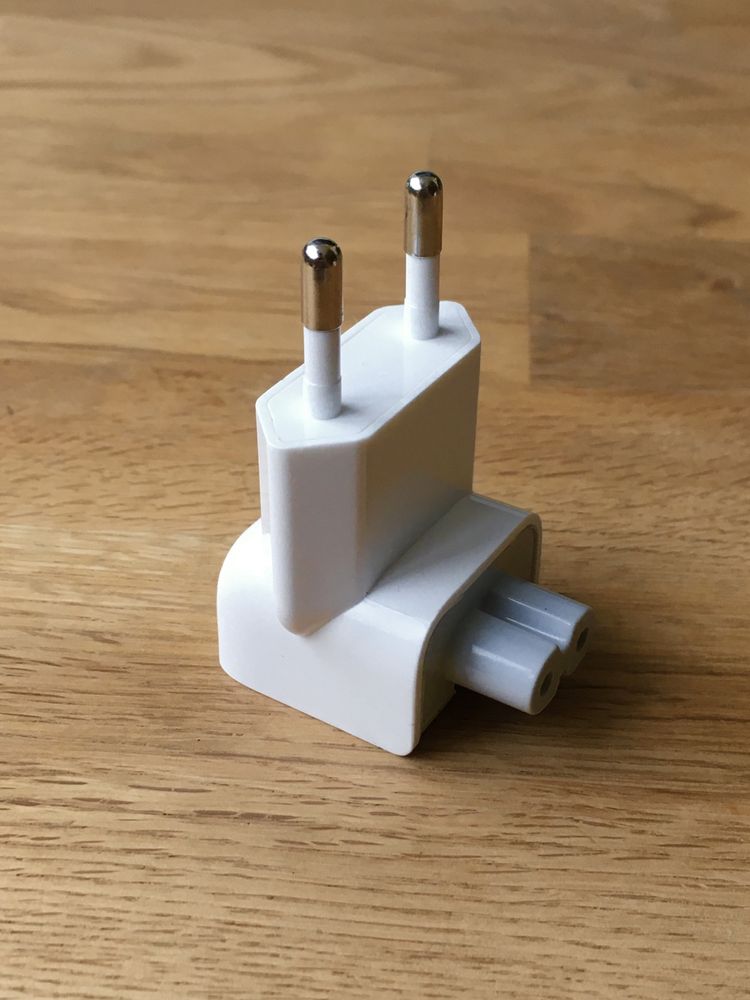 Євро Вилка для зарядки Apple MagSafe USB Power Adapter Евро Переходник