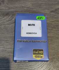 Продаю конвертер HDMI-VGA+Audio белый