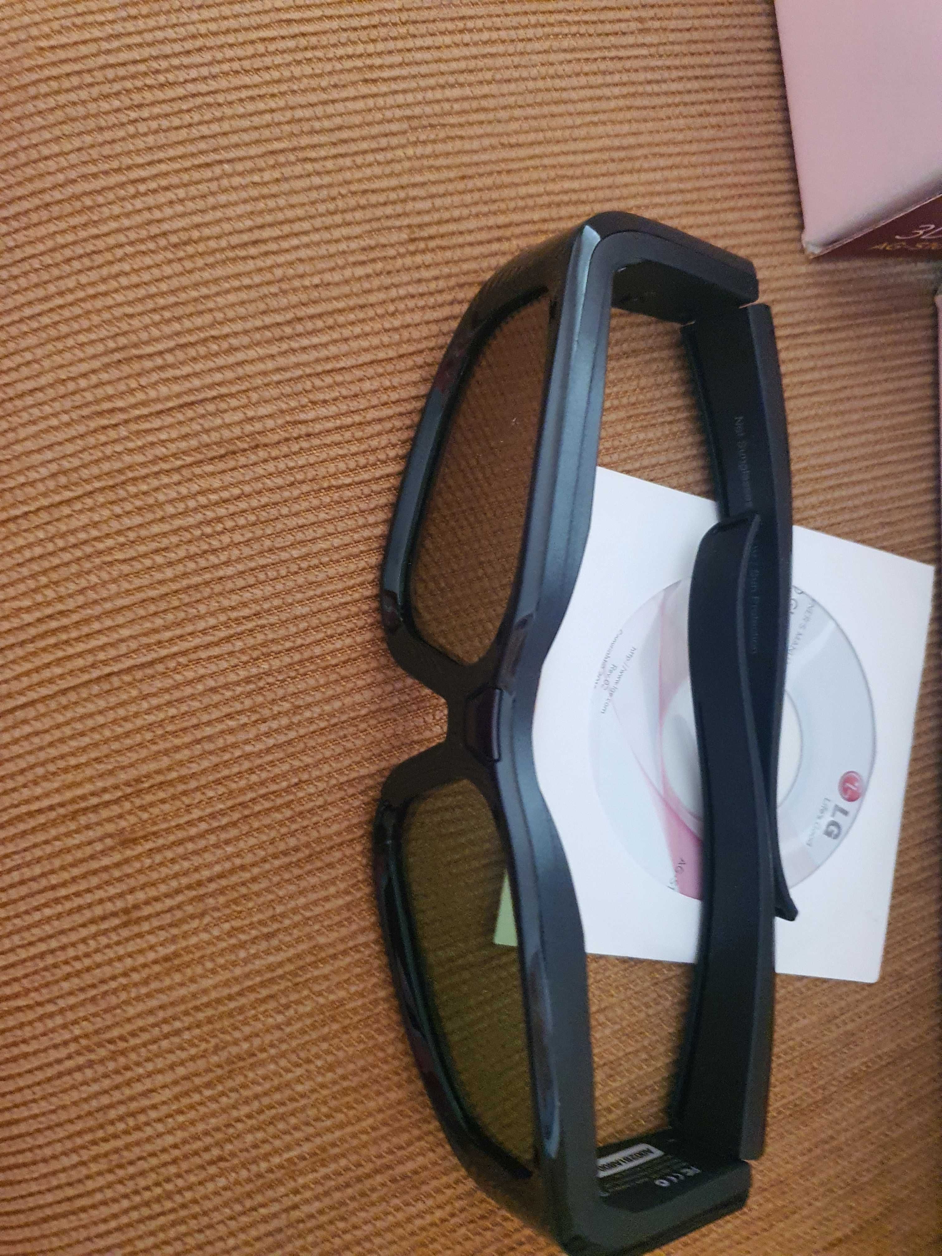 5 pares de óculos LG 3D modelo AG-100