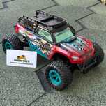 Джип на радіоуправлінні DISRAPTOR SKELETON Червоний. Машинка на пульті
