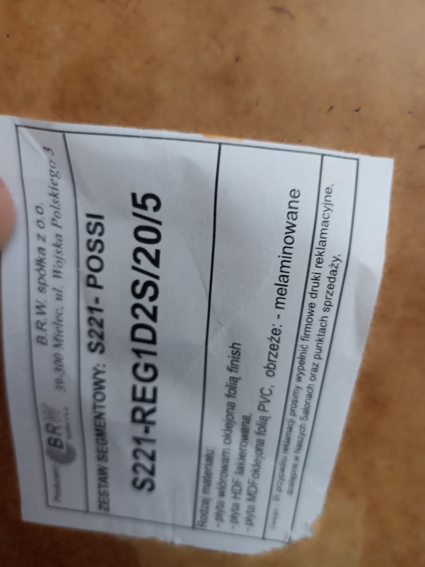 Regał Possi S221Reg2S205 BRW