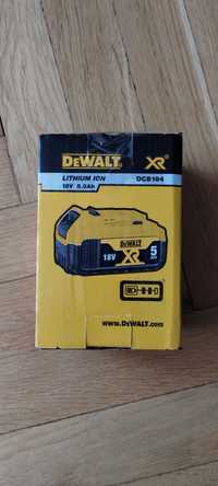 Akumulator Li-ion DeWalt 18V 5.0Ah XR DCB184