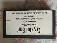 Kaseta do czyszczenia magnetowidu VHS