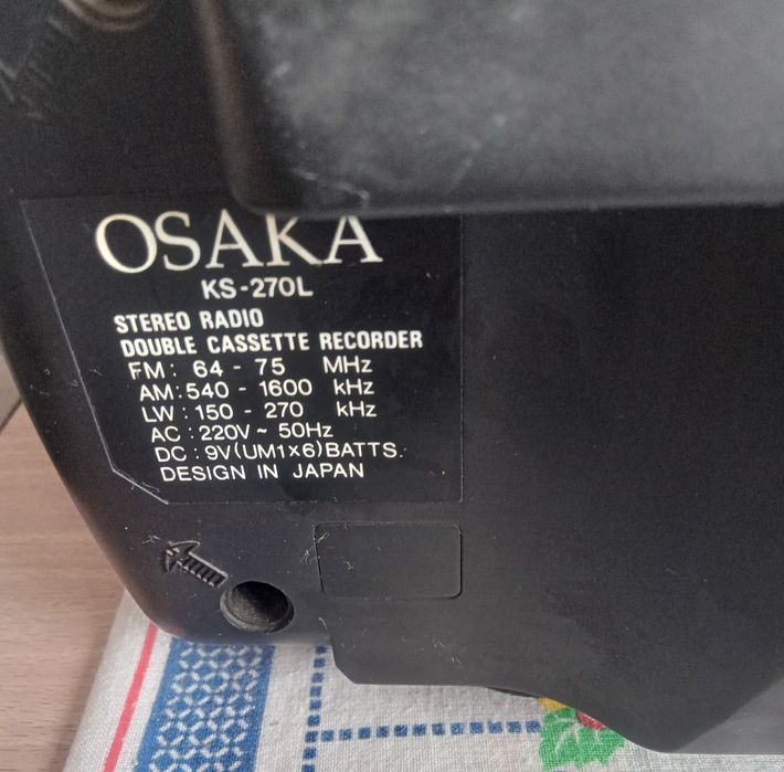 Radiomagnetofon Osaka