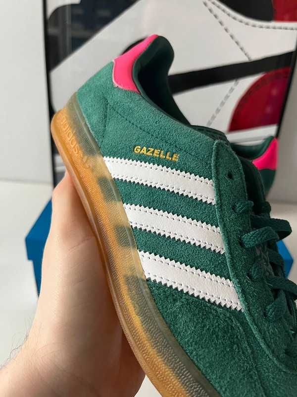 Adidas Originals Gazelle Indoor leather—Trimmedsuede 38