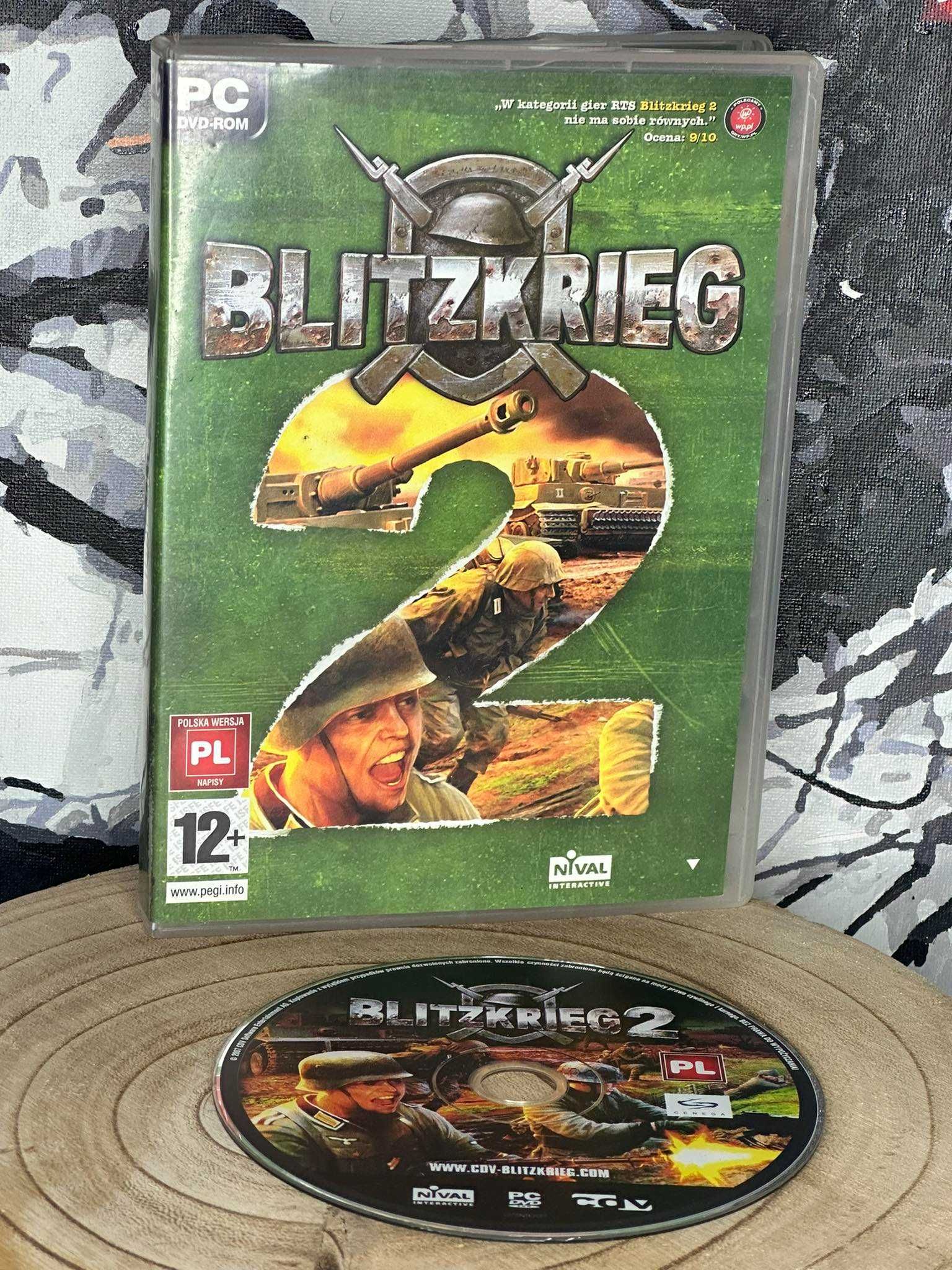 Blitzkrieg 2 - stan dobry - polska wersja - PC