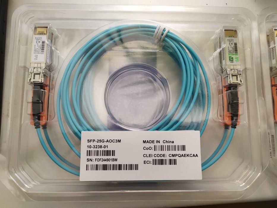Кабель Cisco SFP-25G-AOC3M