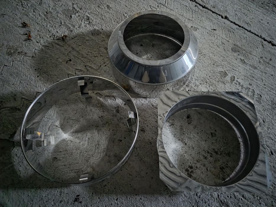 Czapka kominowa na komin wykończenie