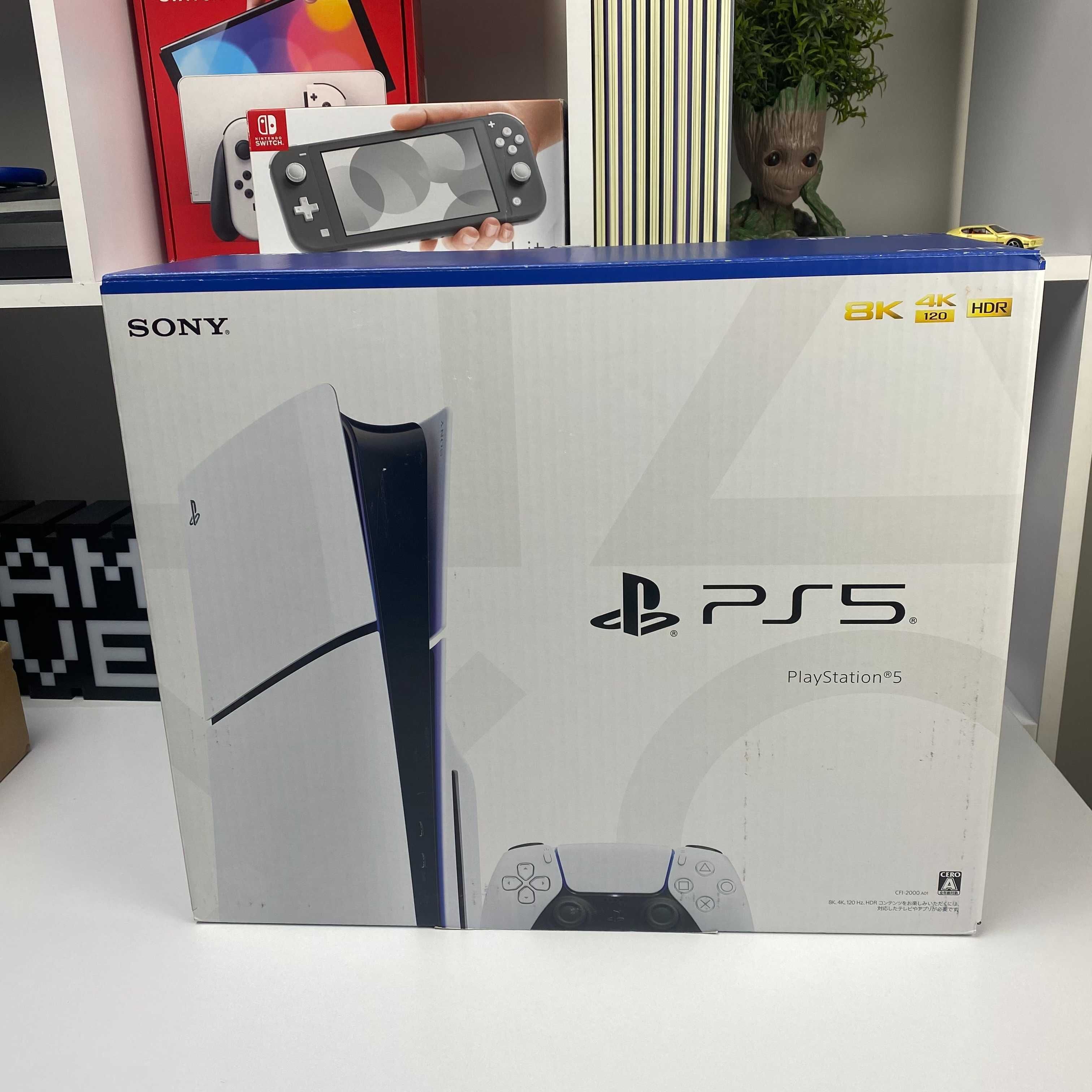 PS5 Slim Консоль Sony PlayStation 5 Slim Blu-ray 1TB ПС5 Блюрей