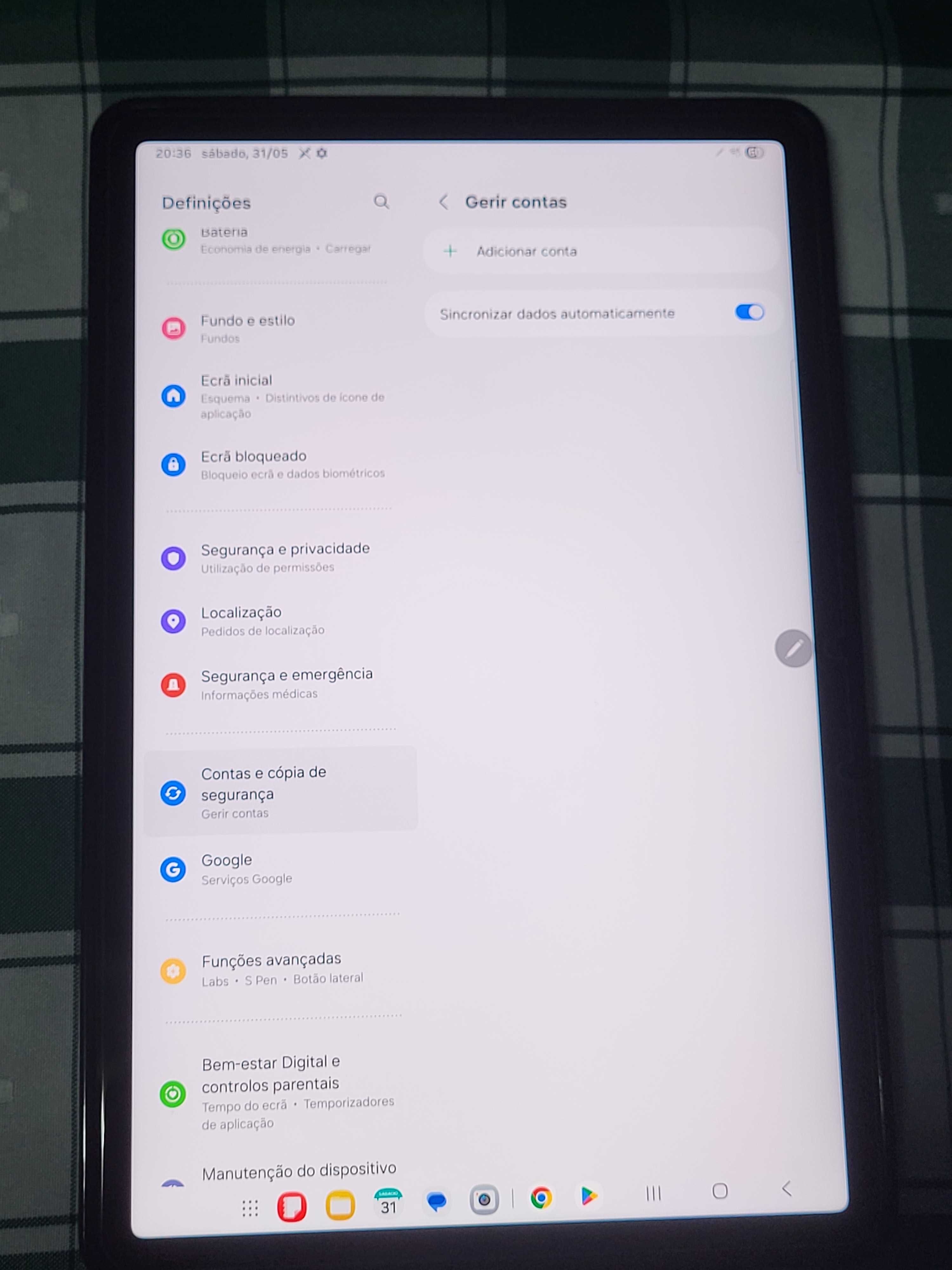 Samsung Galaxy Tab S8  128gb + carregador + capa