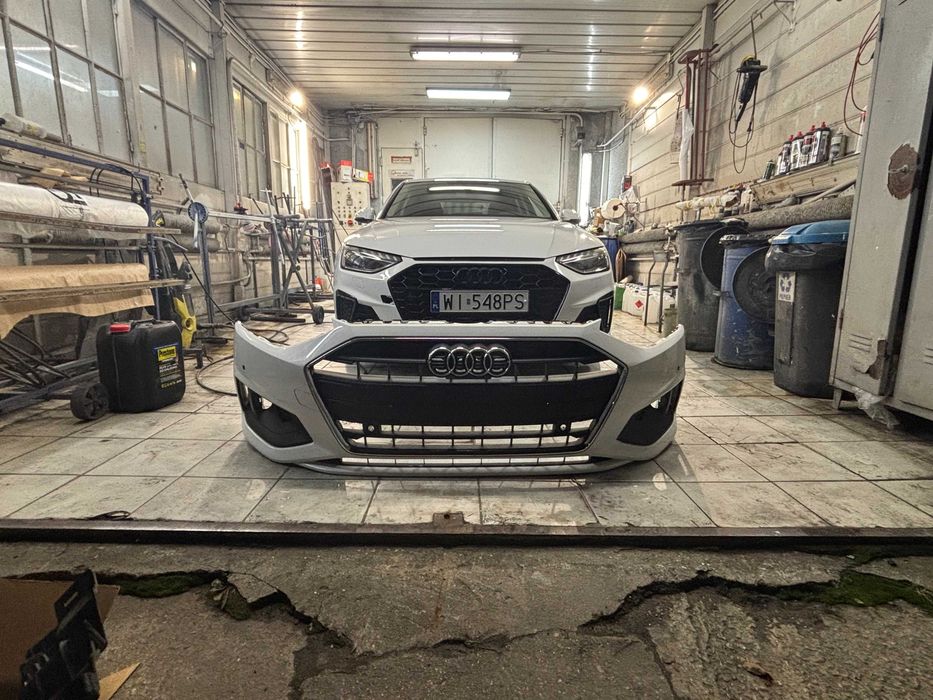 Zderzak przód Audi A4 B9 Lift FL kompletny