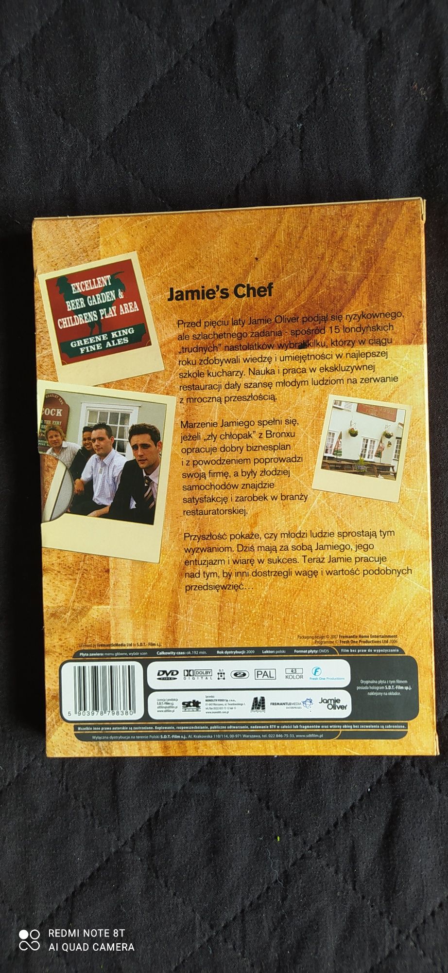 Płyta DVD Jamie's chef kucharz Jamiego