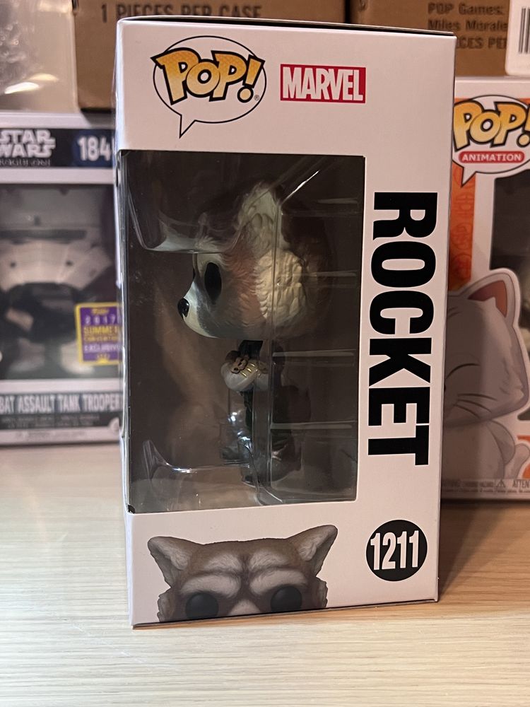 Rocket 1211 Marvel Guardians of The Galaxy Box Lunch Funko Pop