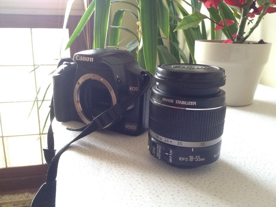 Máquina Fotográfica Canon 450D