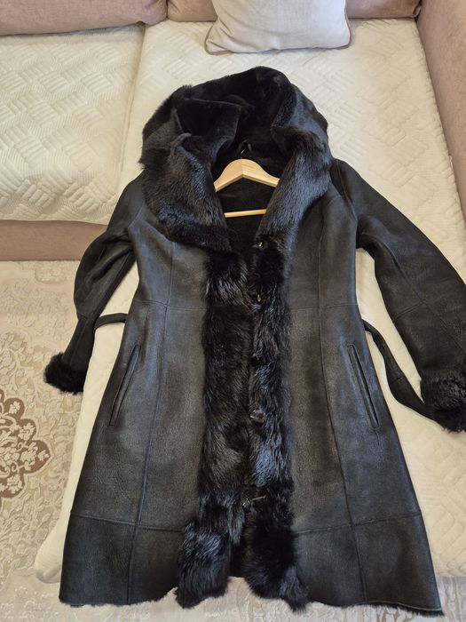 Продам дубленку из натуральной кожи р.L