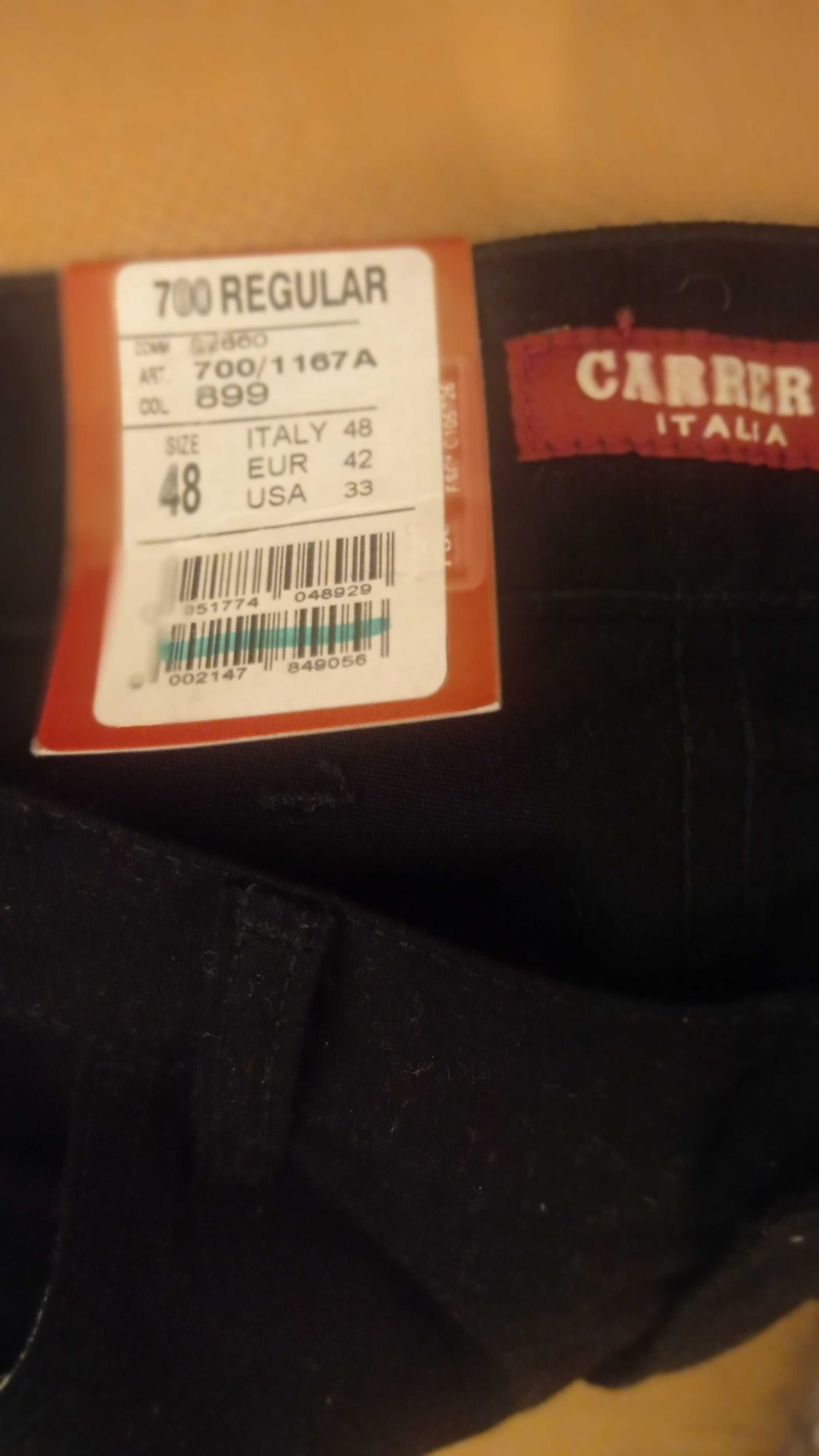 Jeans pretos Carrera, tamanho 42 Novos. Vendo por não me servir