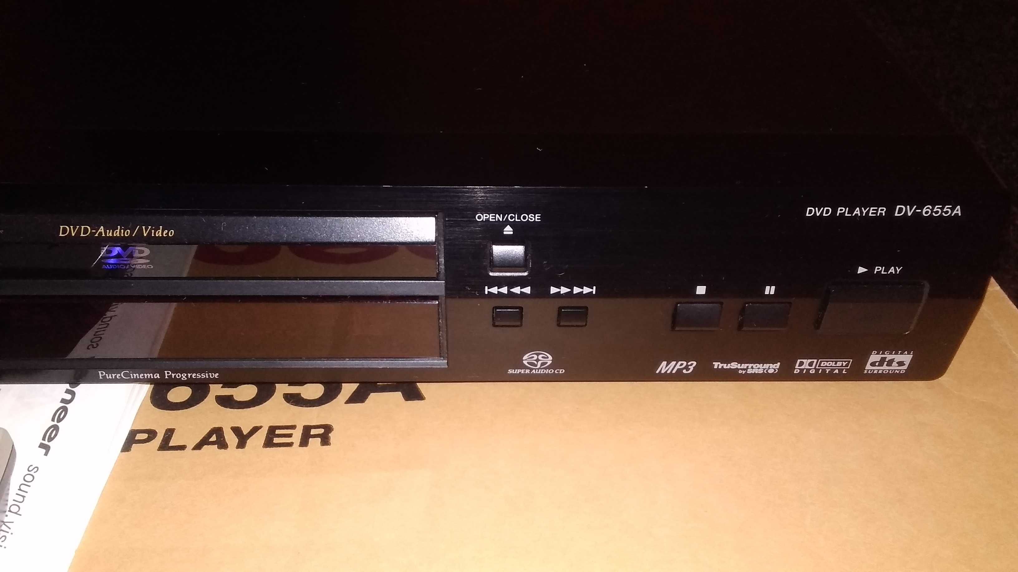 Pioneer DV-655A - SACD, DVD-Audio програвач