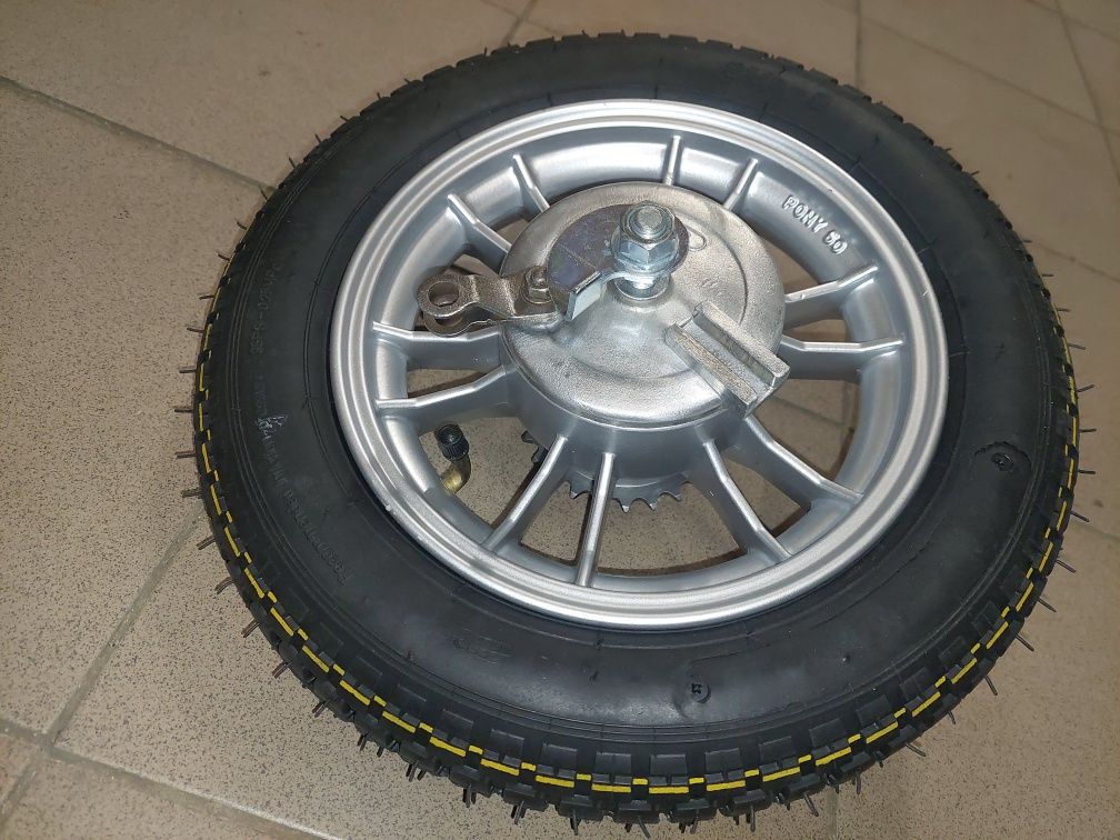 Nowe kolo tyl 9" romet motorynka m1 m2 m3 pony 301 kpl pl