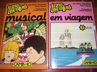 2 Livros - Uma Aventura Musical/Em Viagem