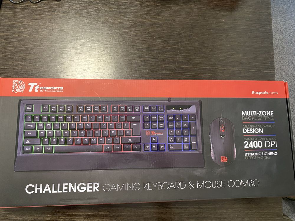 Klawiatura  do komputera do gier Challanger Multi Zone