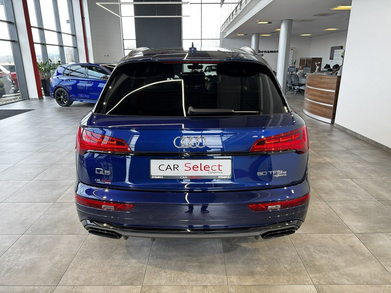 Audi Q5 S-line 50TFSI e 299KM S-tronic quattro 2021 r., salon PL, I wł., VAT